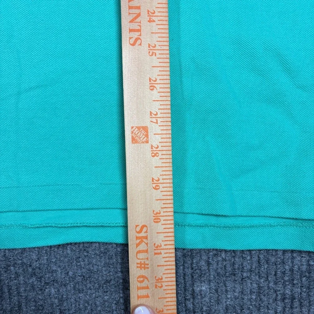 Polo Ralph Lauren Polo Shirt Mens 2XL Aqua Blue Classic Fit Resort‎ Wear Tennis